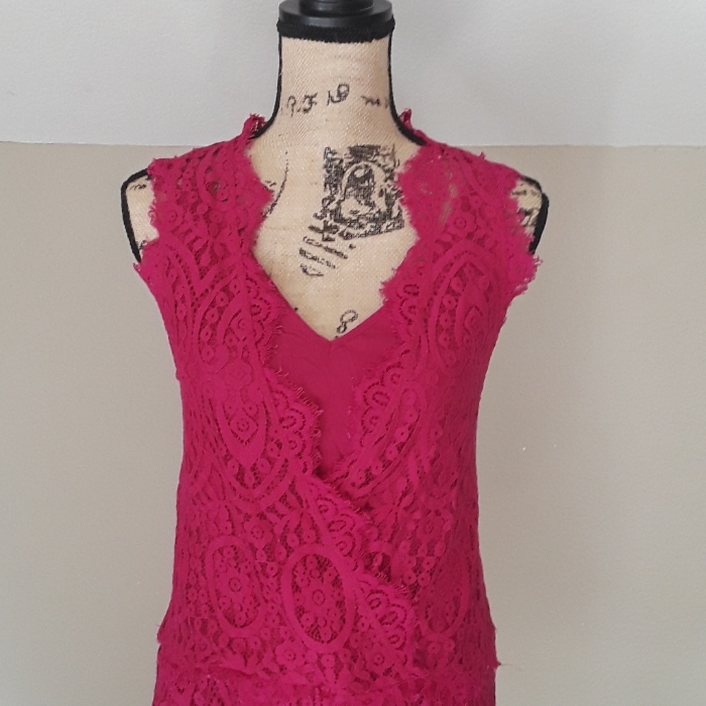 NWT, Free People Heart in Two Lace Mini Dress - Picture 12 of 15